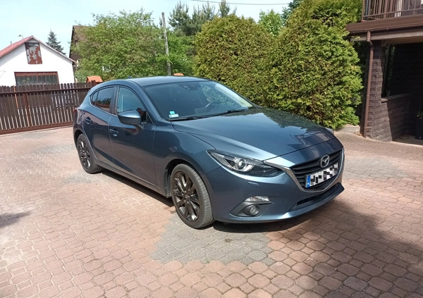 Mazda 3 cena 63900 przebieg: 83307, rok produkcji 2016 z Tomaszów Lubelski małe 232